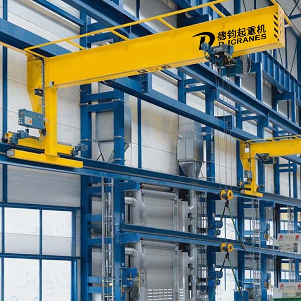 Travelling Jib Crane With Electric Hoist